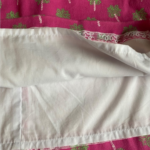 Lilly Pulitzer Vintage Mini Skirt White Label Pink Size 6 Barbiecore Clueless - Picture 8 of 9